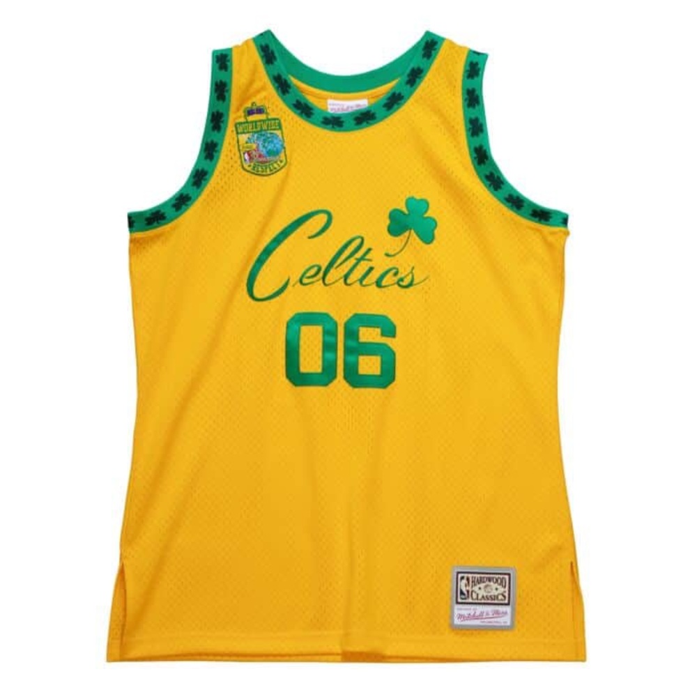 MITCHELL & NESS X BODEGA WORLDWIDE RESPECT CELTICS JERSEY - LIMITED EDITION